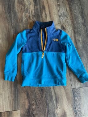 North Face Kids Half-Zip Fleece, Size 5